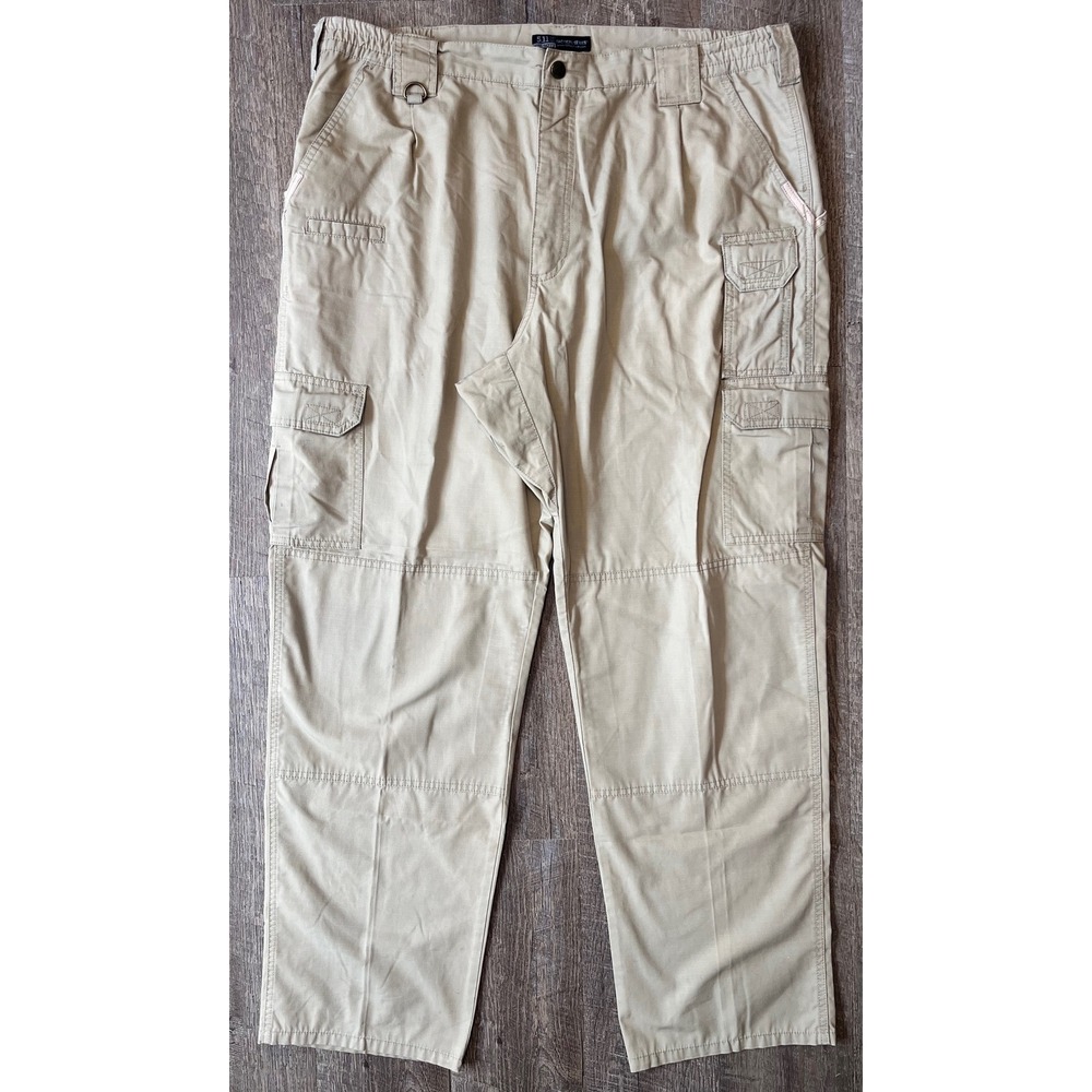 5.11 Tactical Series Utility Cargo Pants in Tan Ripstop size 40/34‎ Men's